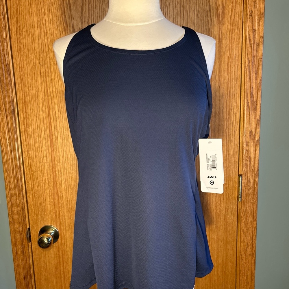 Louis Garneau Women's Beeze Tank Top Dark Night‎ Woman’s XL Cycling Biking  NEW